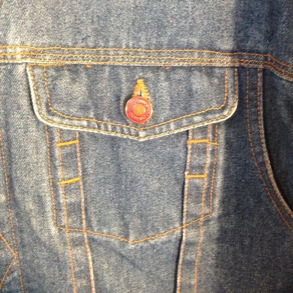 VINTAGE Tomorrow's Generation Denim Jacket Size XL - Picture 6 of 7